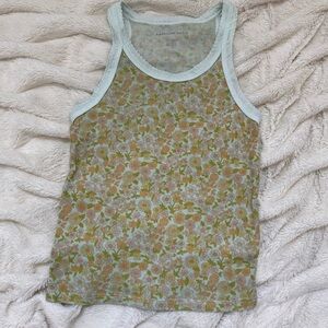 American Eagle floral tank top